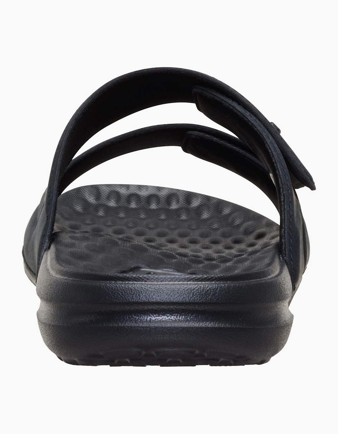 HEYDUDE Wave 2 Strap Polyurethane Men's Black/Black Sandals