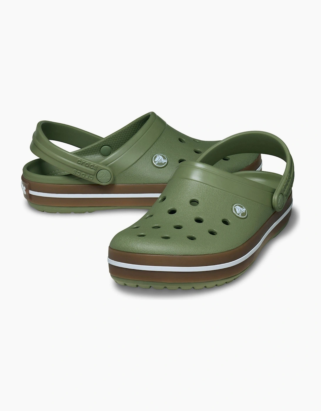 Crocband Gum Thermoplastic Men's Cargo Clogs
