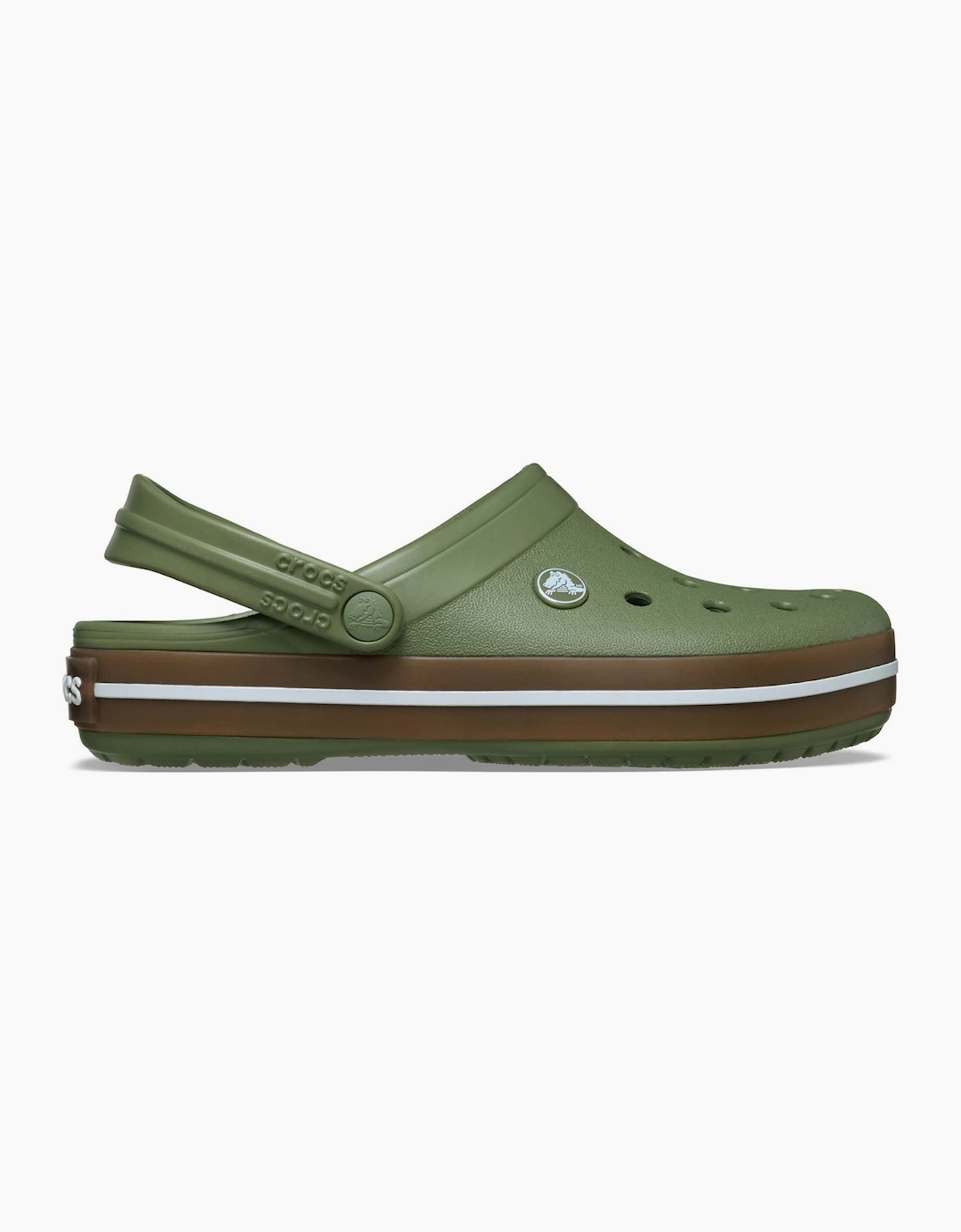 Crocband Gum Thermoplastic Men's Cargo Clogs