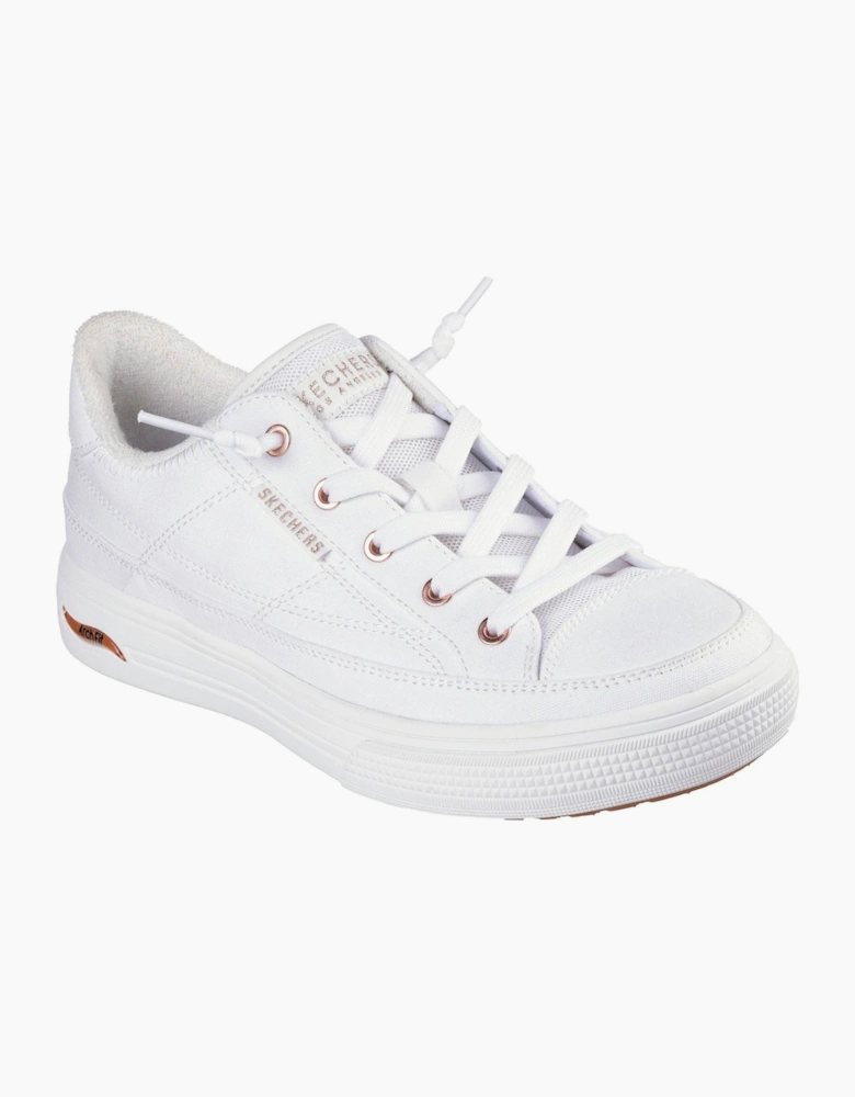 Arch Fit Arcade - Meet Ya There Textile Women's White Trainers
