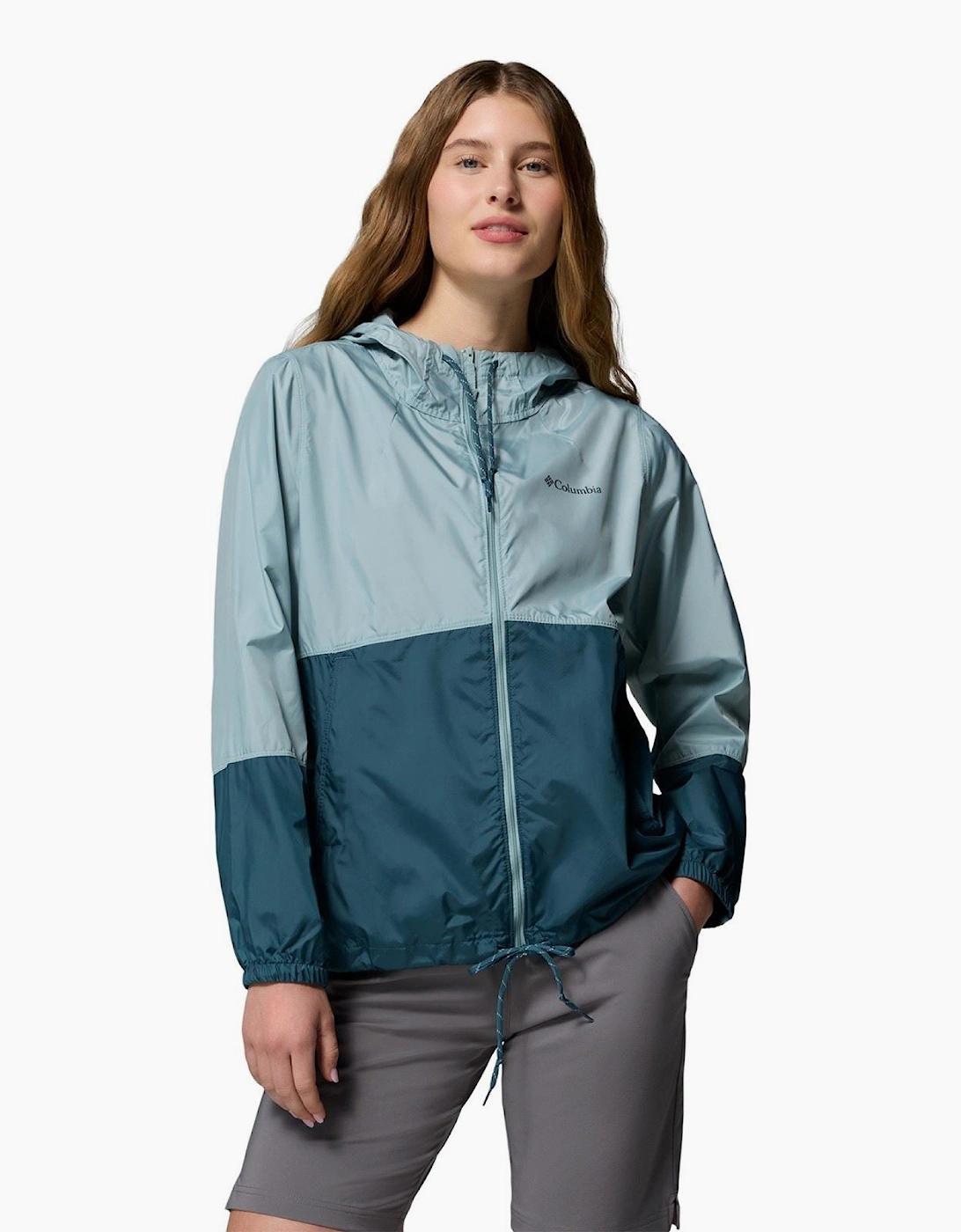 Flash Forward II Women's Blue Windbreaker Jackets, 6 of 5