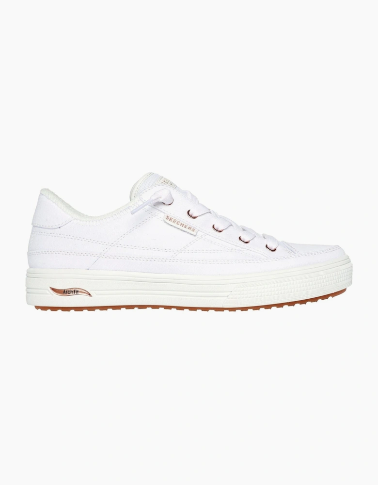 Arch Fit Arcade - Meet Ya There Textile Women's White Trainers