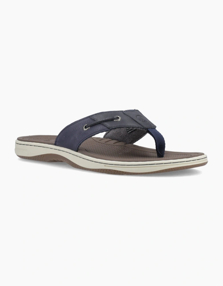 Sperry Baitfish Leather Men's Navy Sandals