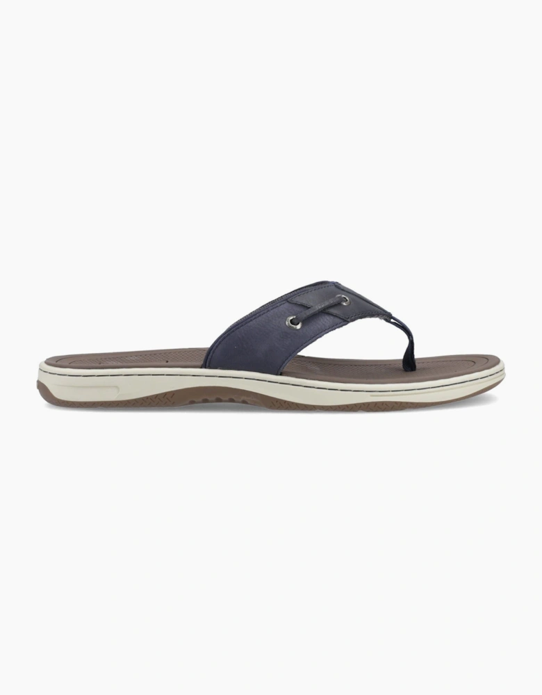 Sperry Baitfish Leather Men's Navy Sandals
