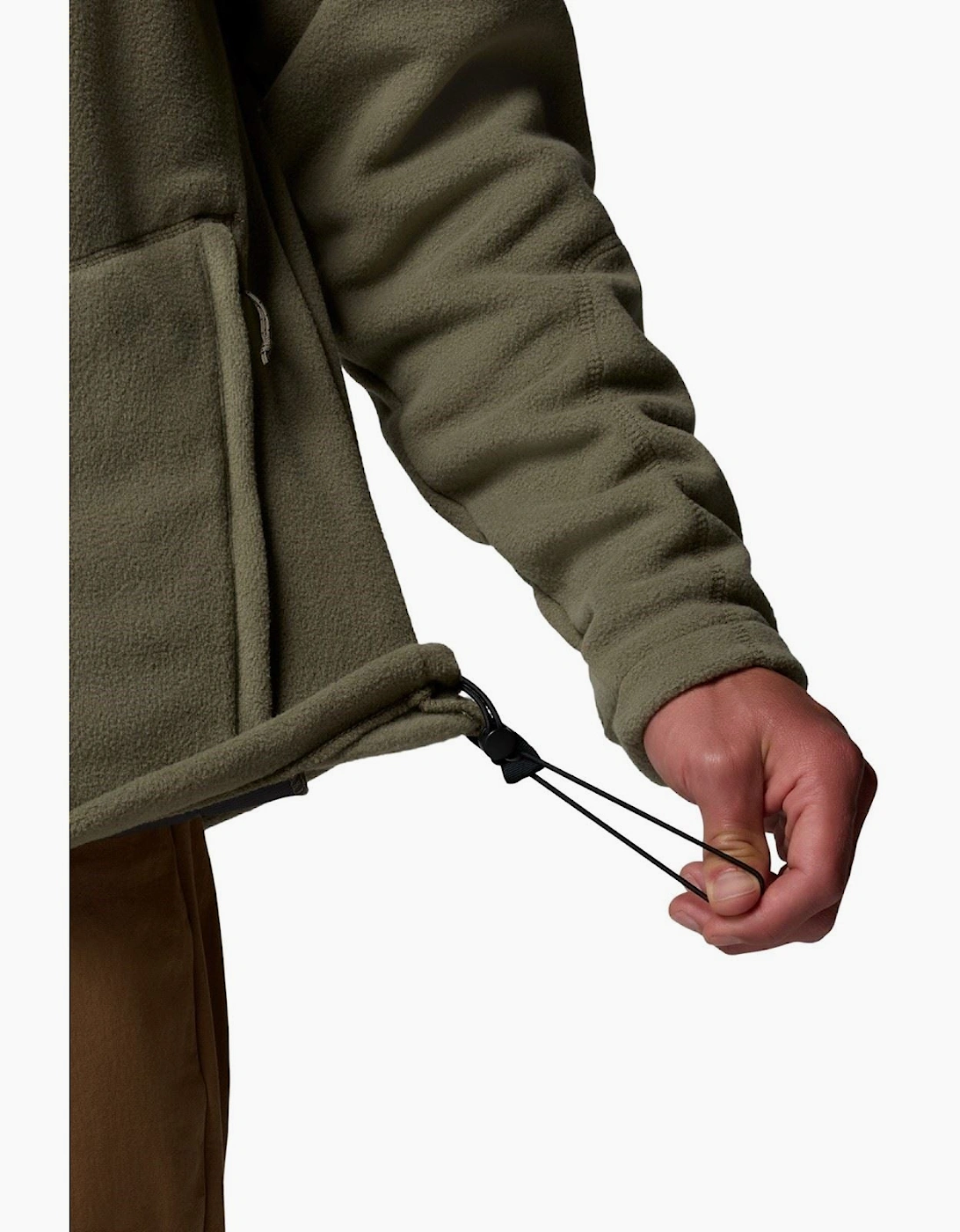 Fast Trek II Full Zip Men's Green Fleece Jacket