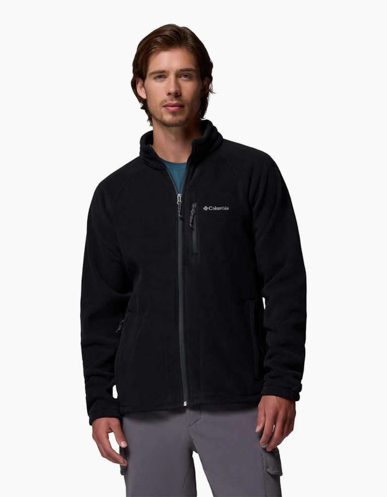 Fast Trek II Full Zip Men's Black Fleece Jacket