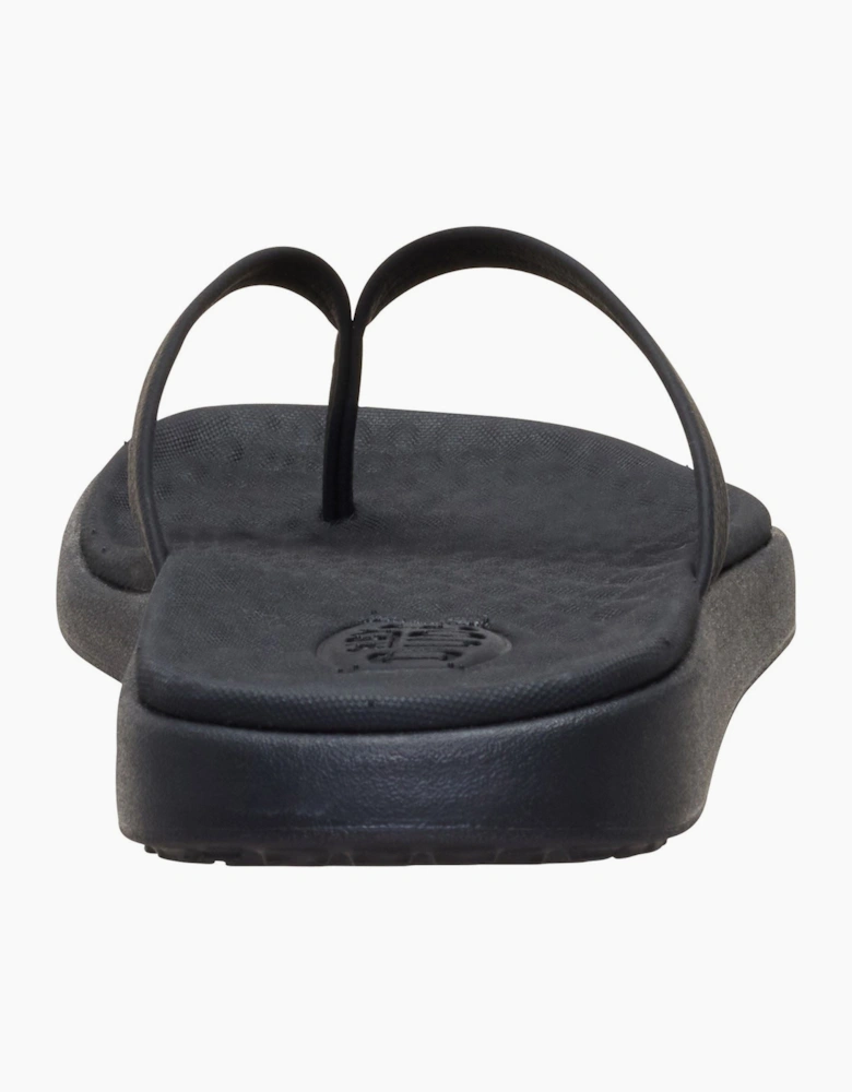 HEYDUDE Maui Breeze Polyurethane Women's Black/Black Flip Flops