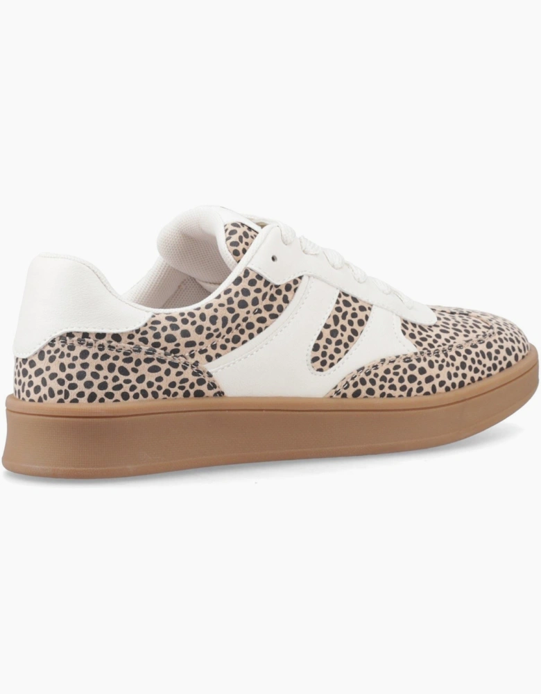 Maura Textile Textile Women's Cheetah Trainers