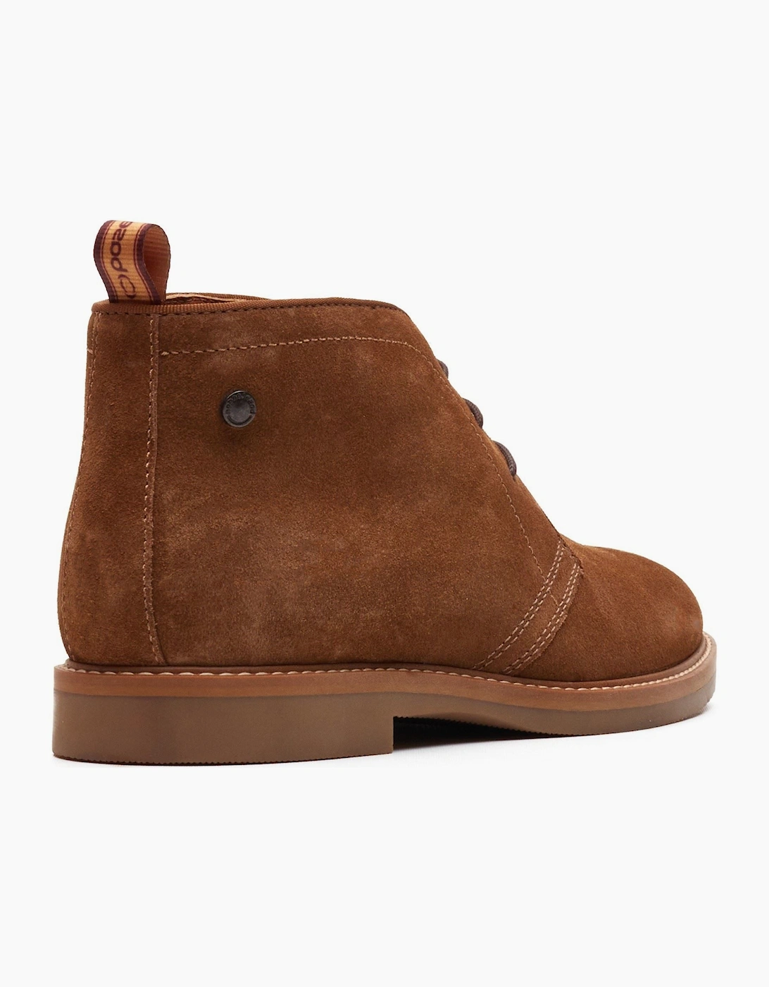 London Carlton Chukka Leather Men's Ginger Boots