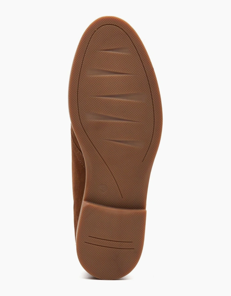 London Carlton Chukka Leather Men's Ginger Boots