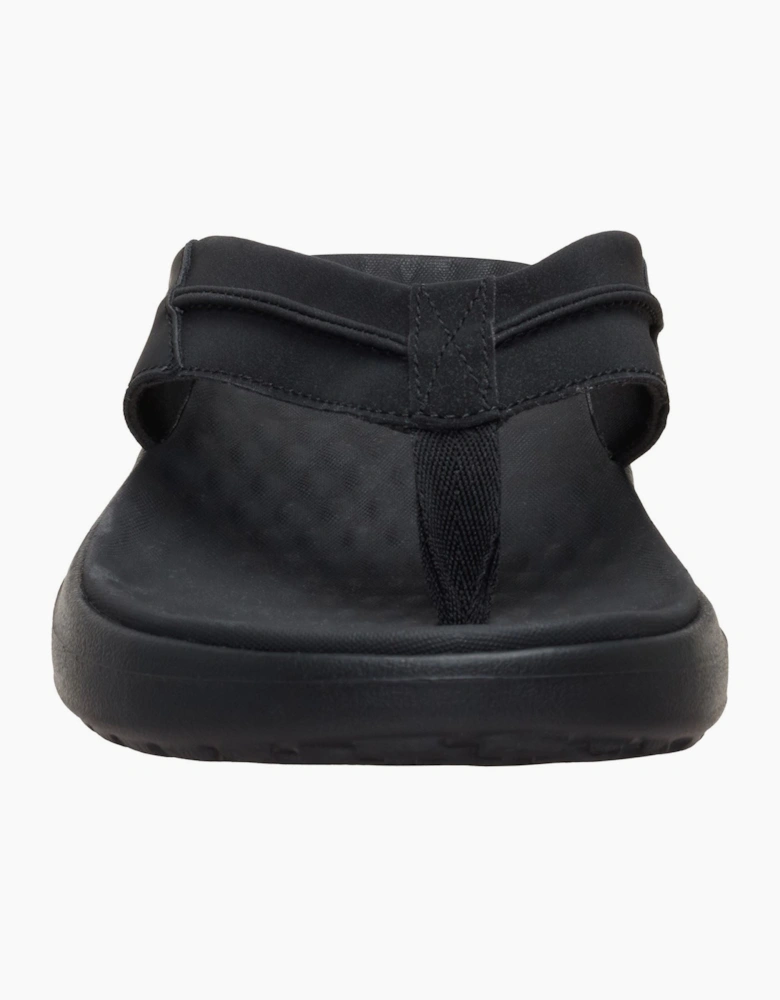 HEYDUDE Finn Flip Polyurethane Men's Black Sandals