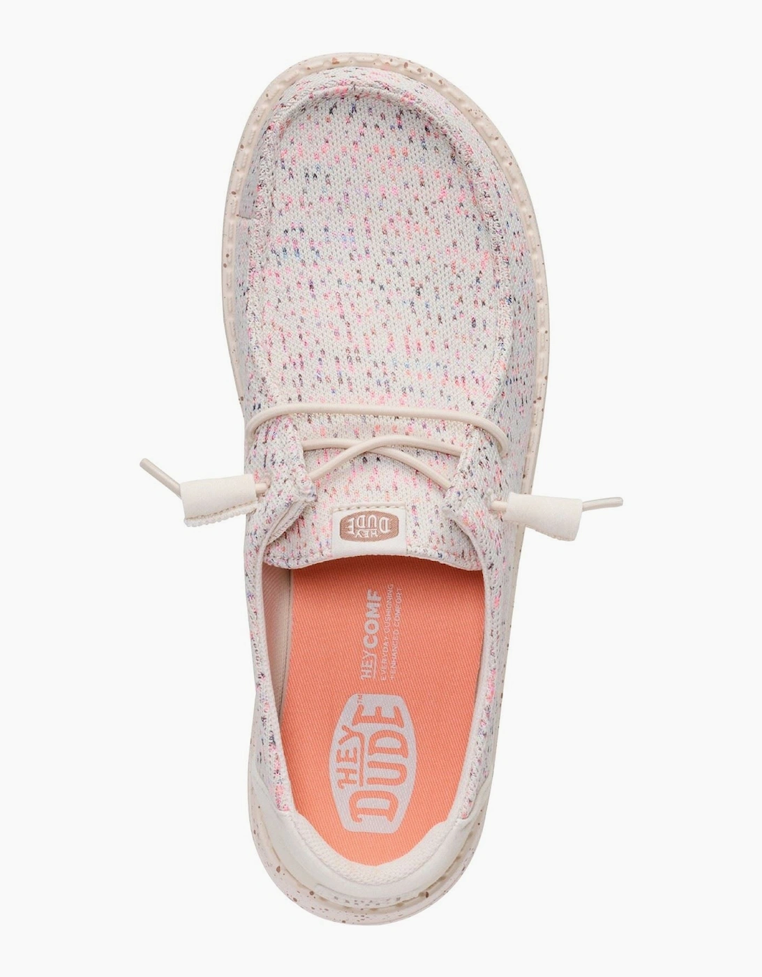 HEYDUDE Wendy Stretch Polyester Women's Taupe/Multi Loafers