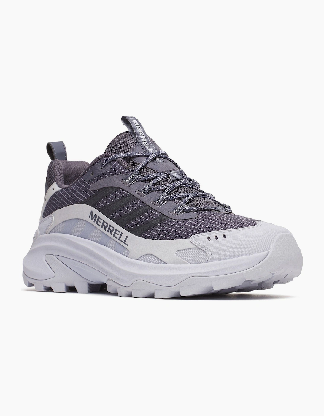 Merrell Men's Grey Moab Speed 2 Sport Nylon Comet/Casper Trainers - Size: 10