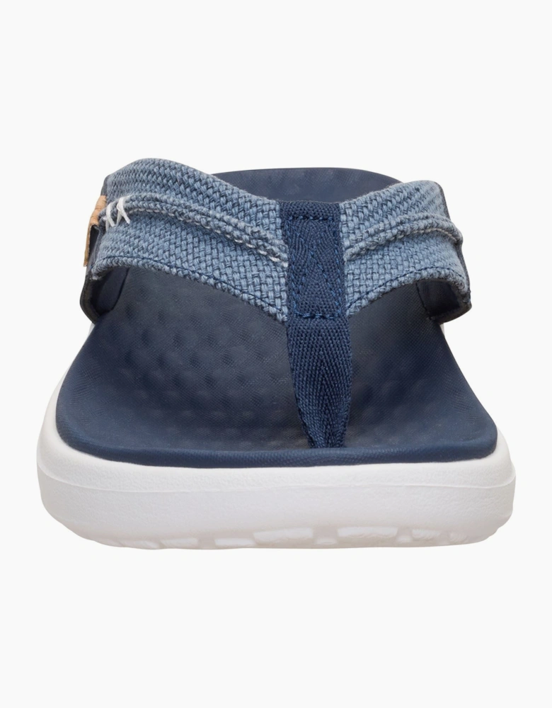 HEYDUDE Finn Flip Polyester Men's Navy Sandals