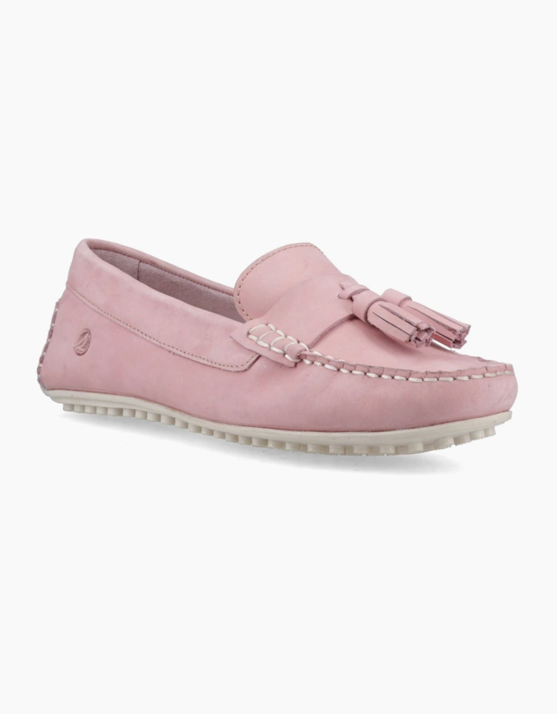 Sperry Salvador Slip On Nubuck Women's Pink Moccasins Shoes