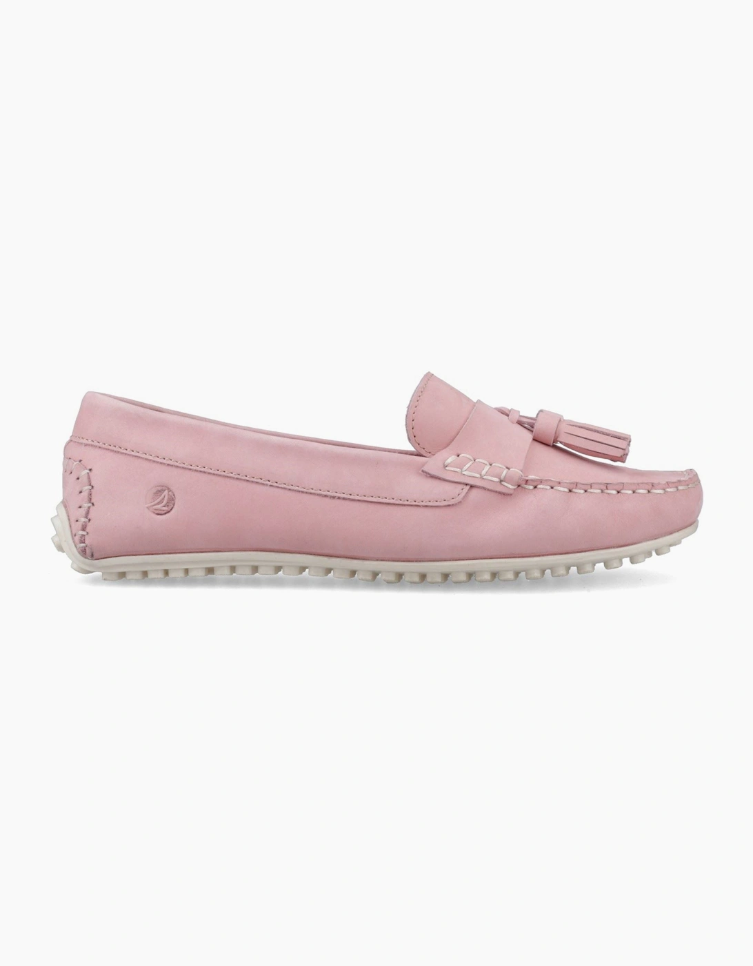 Sperry Salvador Slip On Nubuck Women's Pink Moccasins Shoes