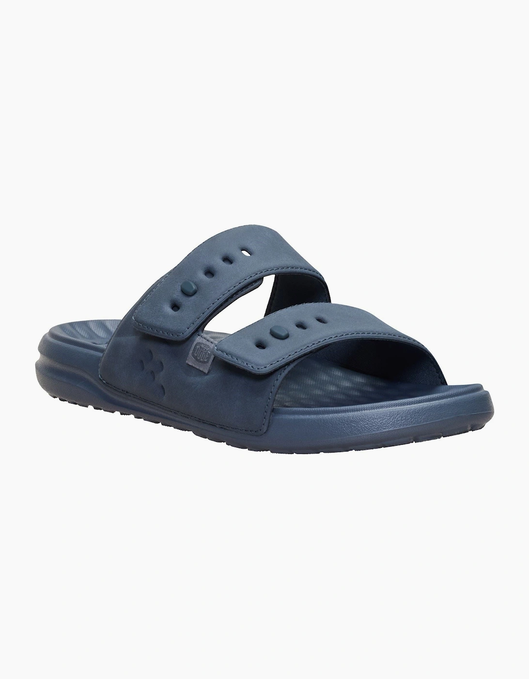 HEYDUDE Wave 2 Strap Polyurethane Men's Turbulence Grey Sandals, 9 of 8