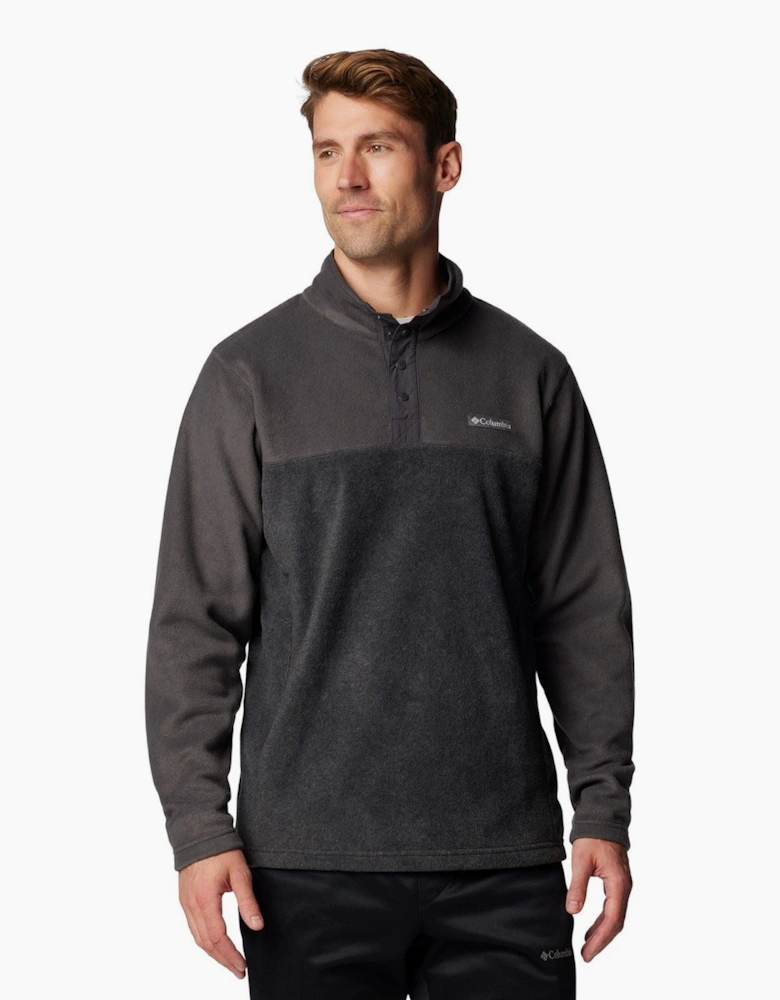 Steens Mountain Half Snap II Men's Grey Fleece Jacket