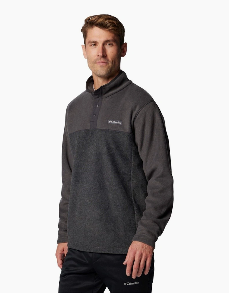 Steens Mountain Half Snap II Men's Grey Fleece Jacket