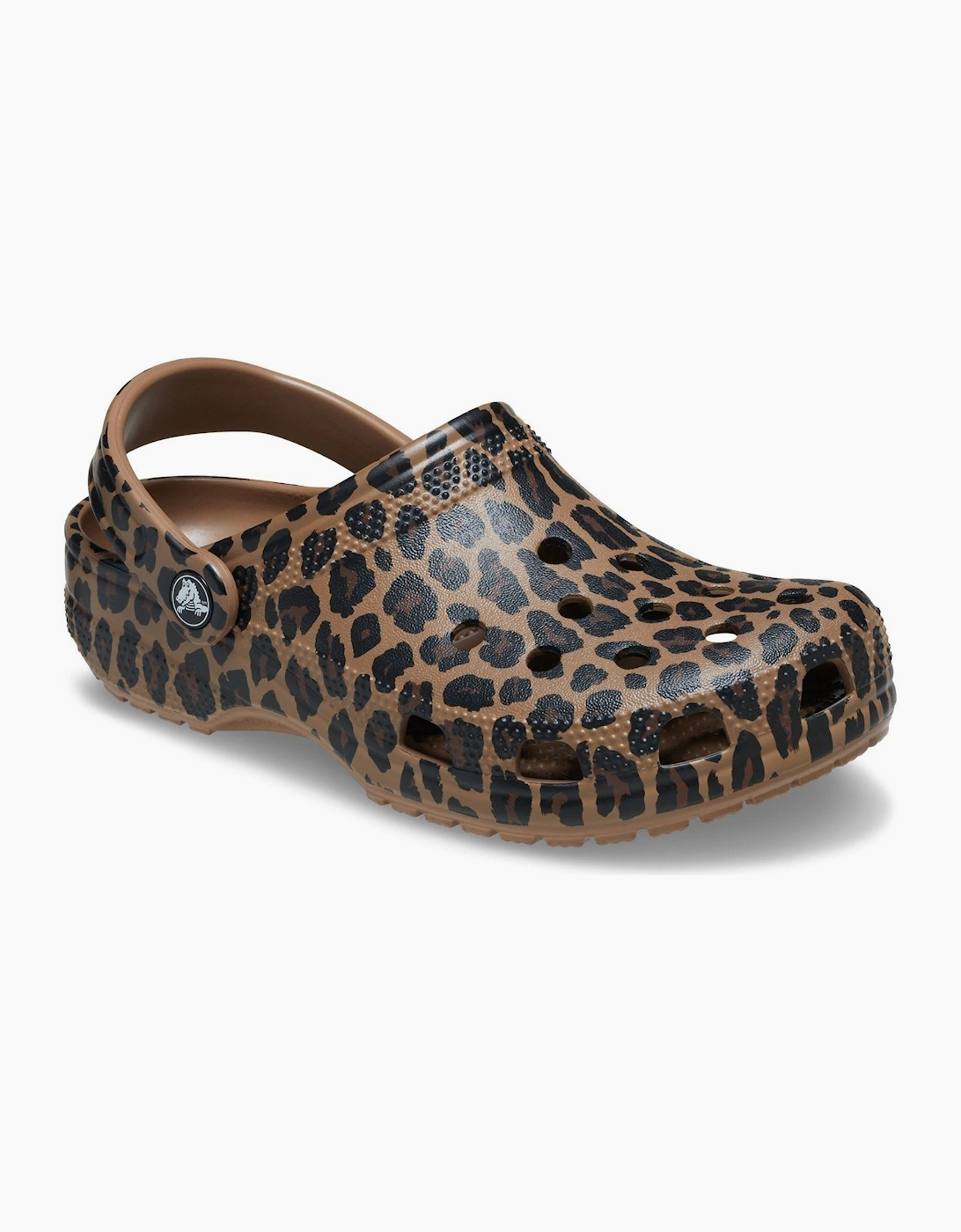 Classic Animal EVA Women's Sepia/Leopard Clogs, 8 of 7
