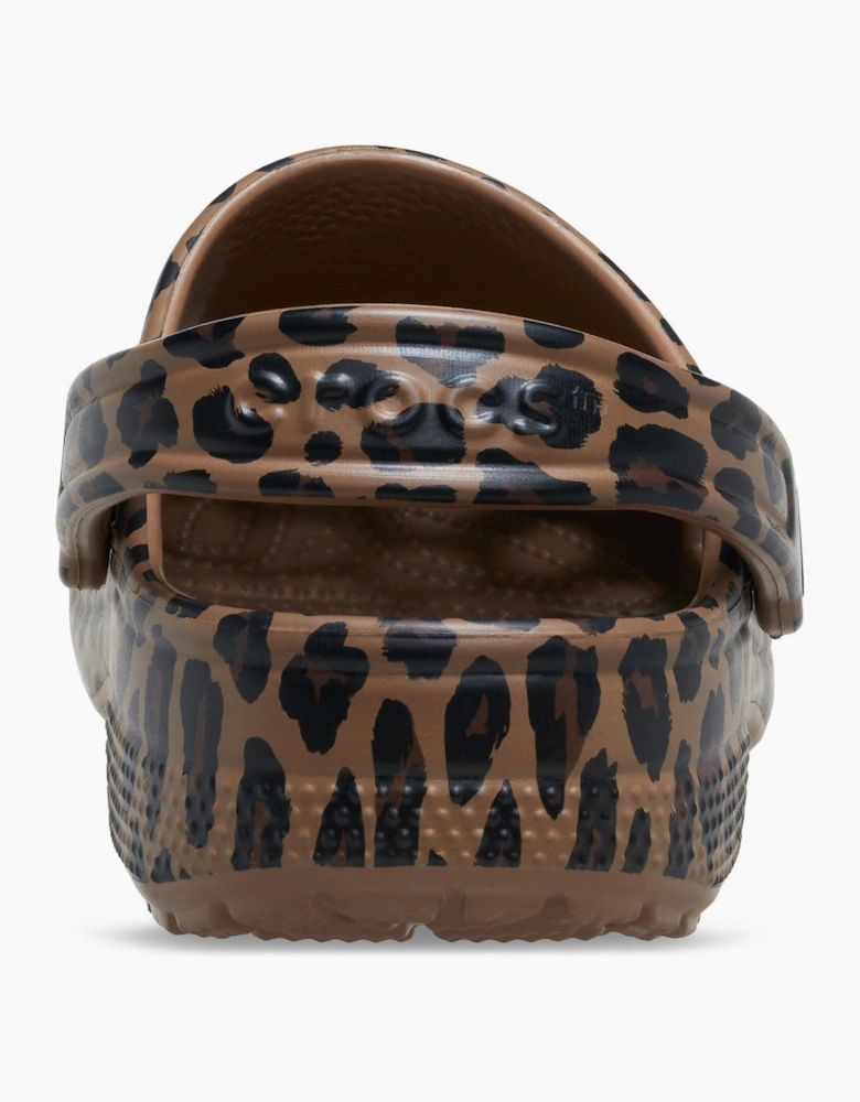 Classic Animal EVA Women's Sepia/Leopard Clogs