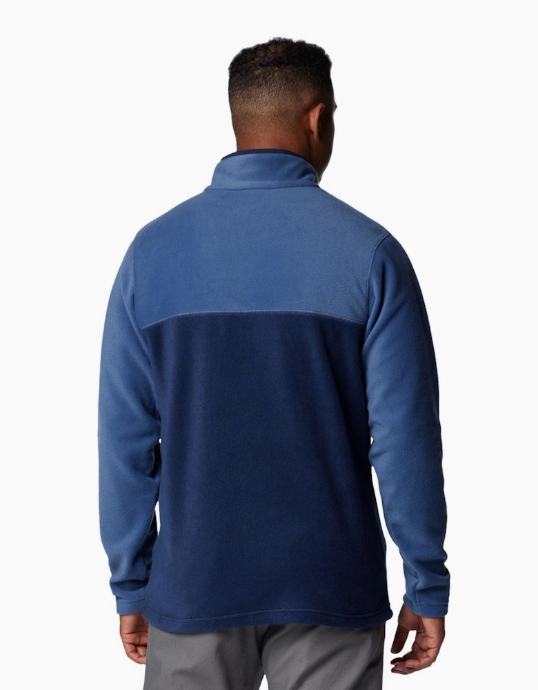 Steens Mountain Half Snap II Men's Blue Fleece Jacket