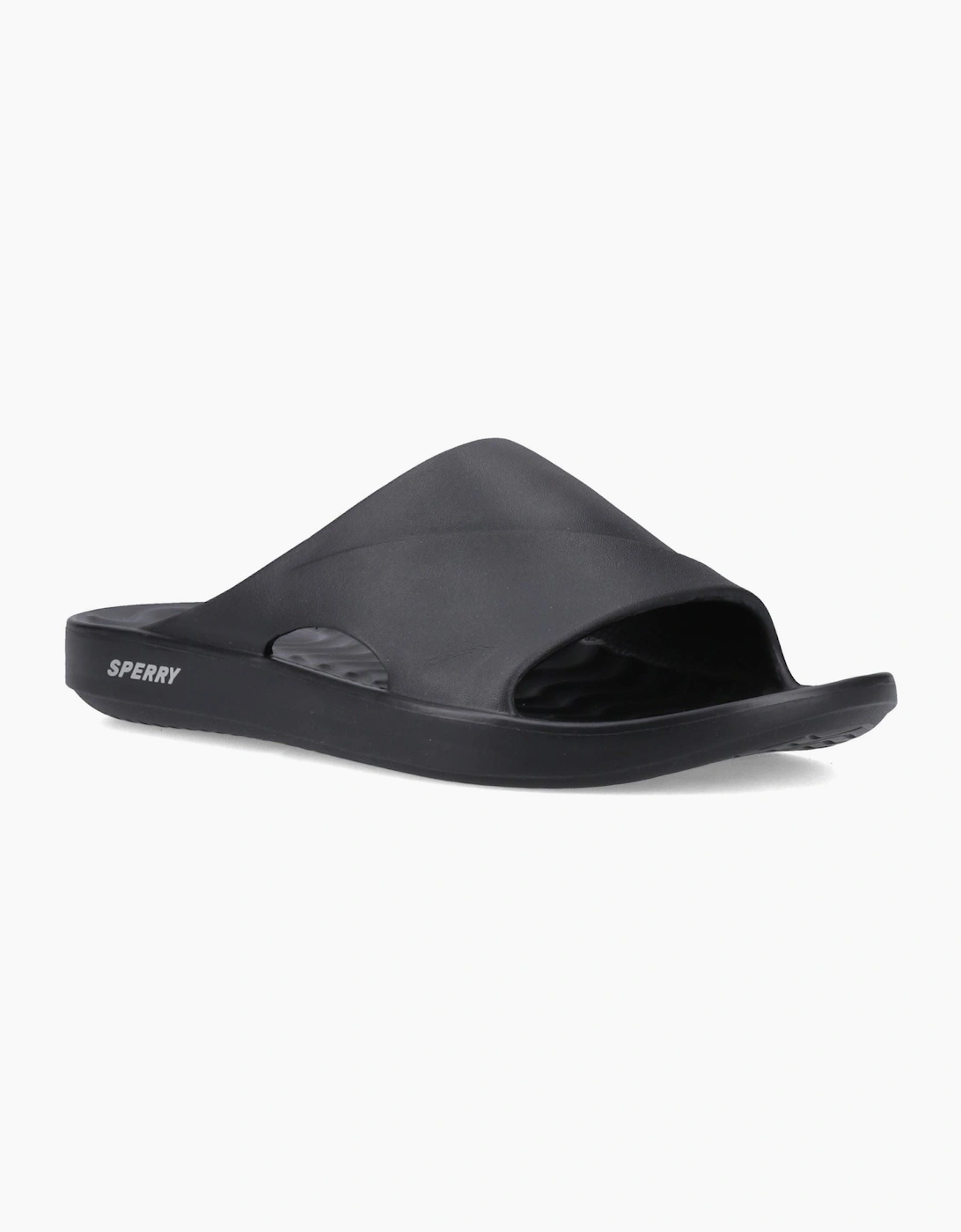 Sperry Flow Moulded EVA Men's Black Slides, 5 of 4