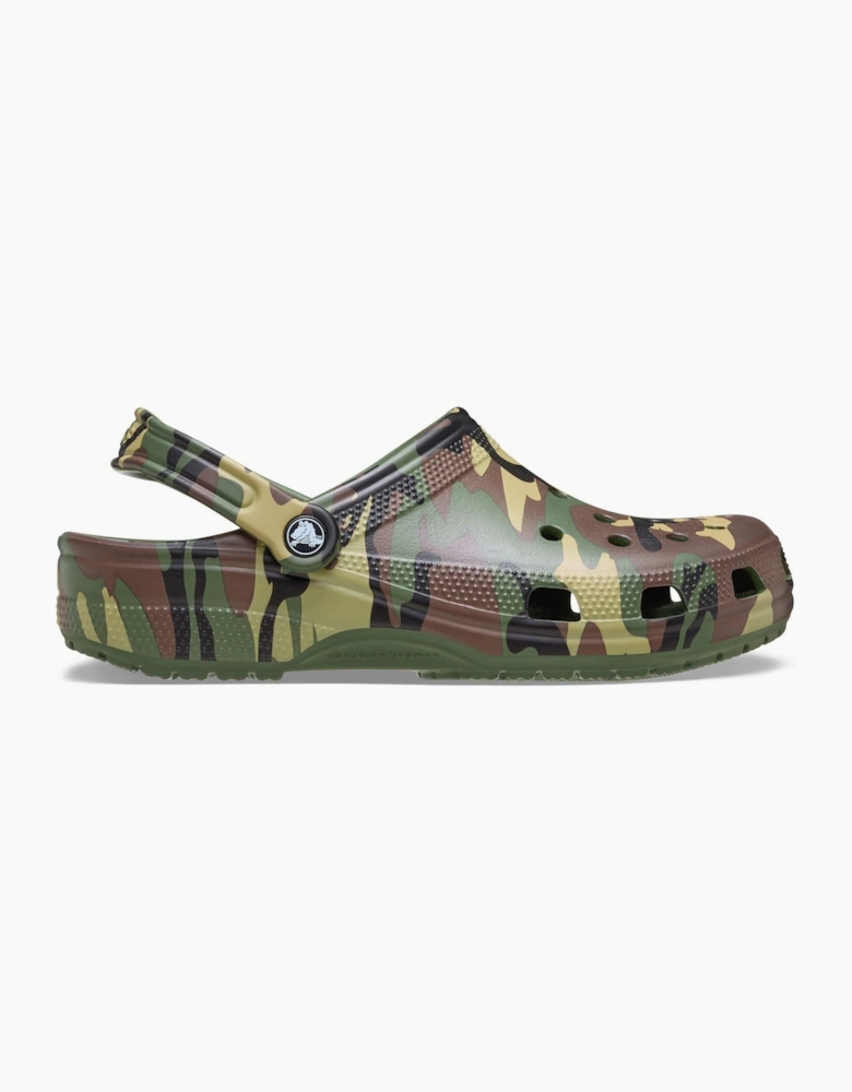 Classic Camouflage EVA Men's Army Green Clogs