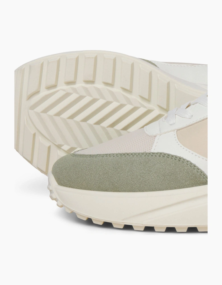 Jack & Jones Aspire Runner Polyurethane Men's White Seagrass / Bronze Green Trainers