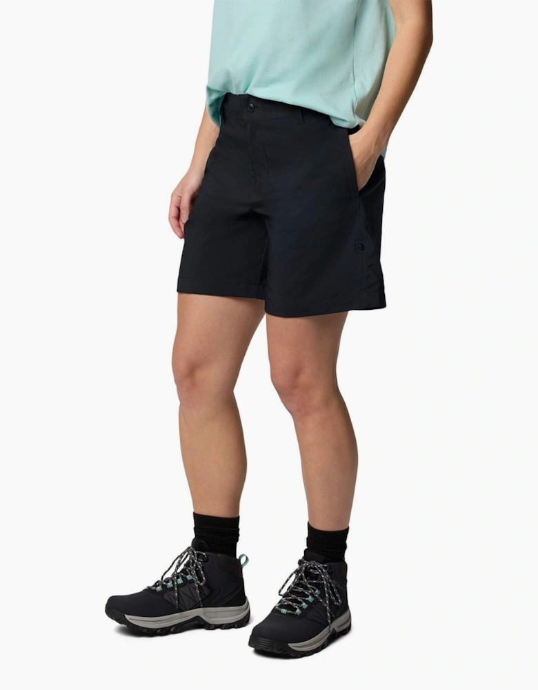 Silver Ridge Utility Polyester Women's Black Hiking Shorts