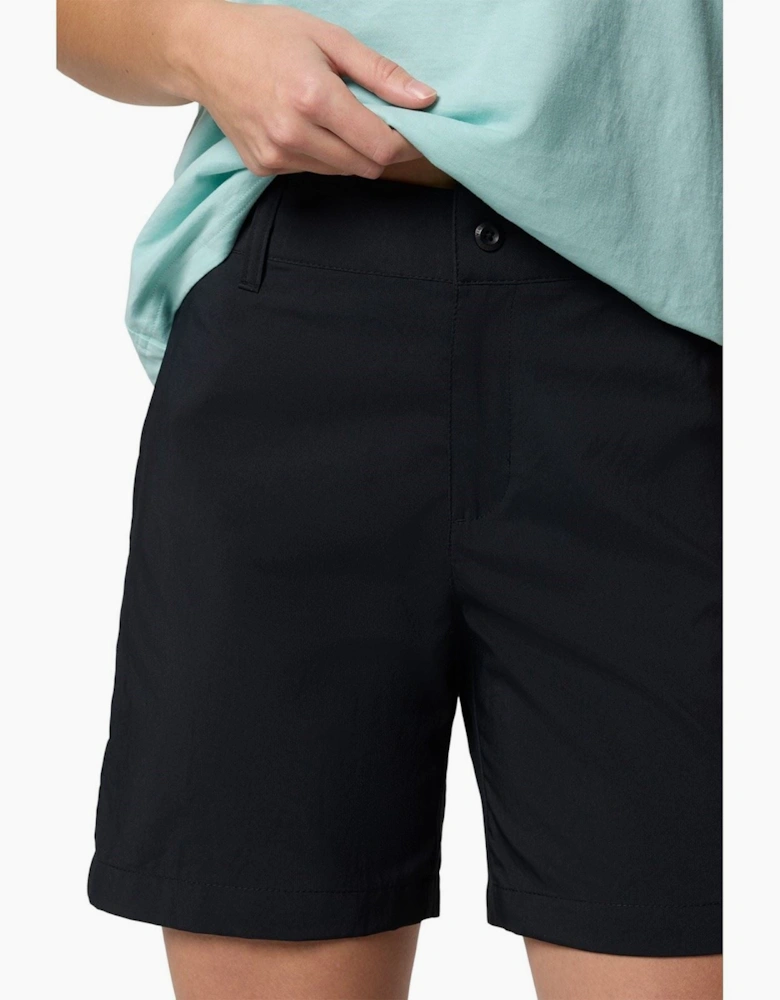 Silver Ridge Utility Polyester Women's Black Hiking Shorts