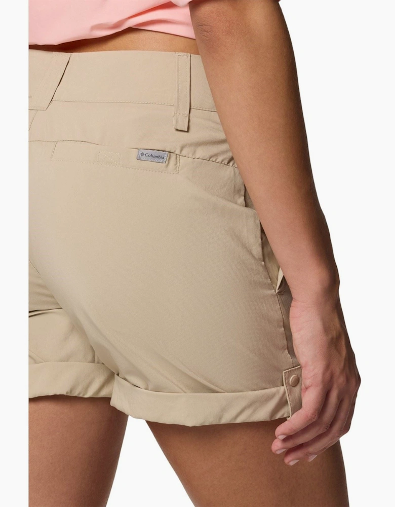 Silver Ridge Utility Short Polyester Women's Brown Hiking Shorts
