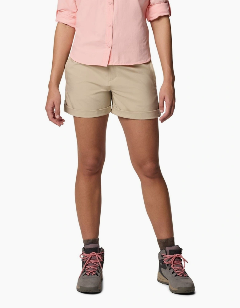 Silver Ridge Utility Short Polyester Women's Brown Hiking Shorts