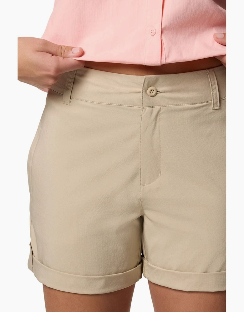 Silver Ridge Utility Short Polyester Women's Brown Hiking Shorts