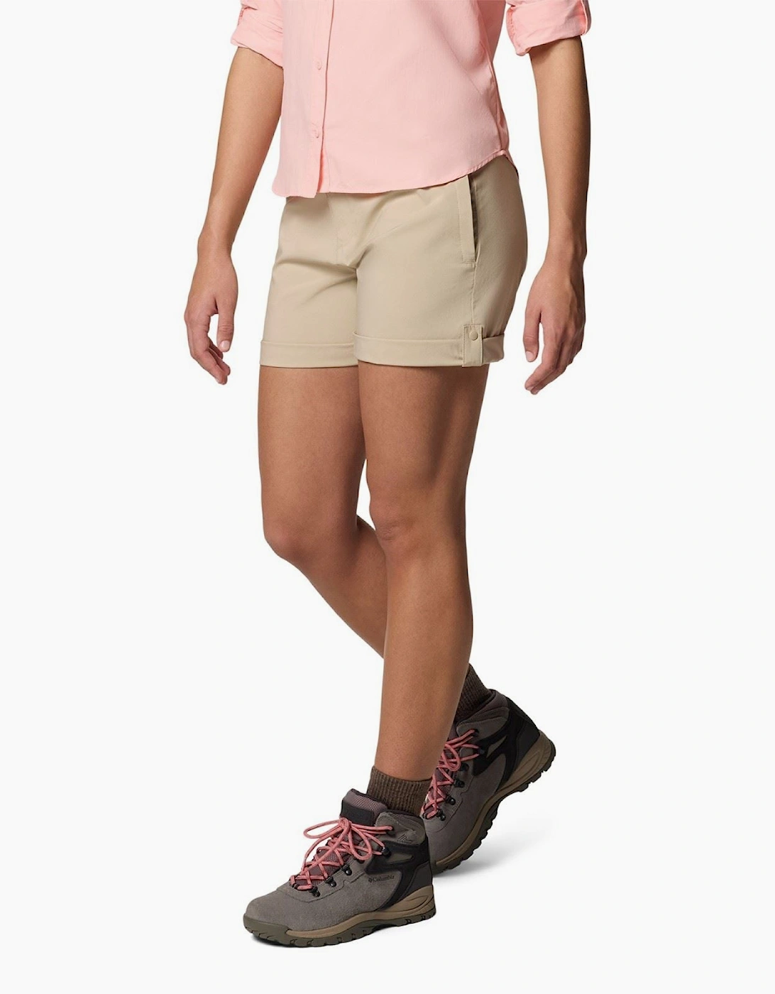 Silver Ridge Utility Short Polyester Women's Brown Hiking Shorts