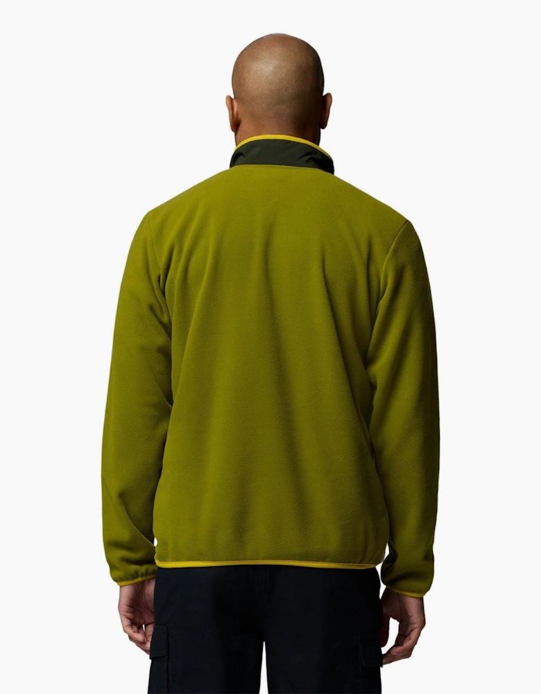 Sequoia Grove Half Zip Men's Green Fleece Jacket