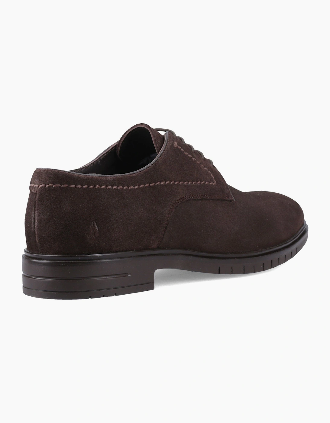 Sterling Suede Shoe Leather Men's Chocolate Lace-Up Shoes
