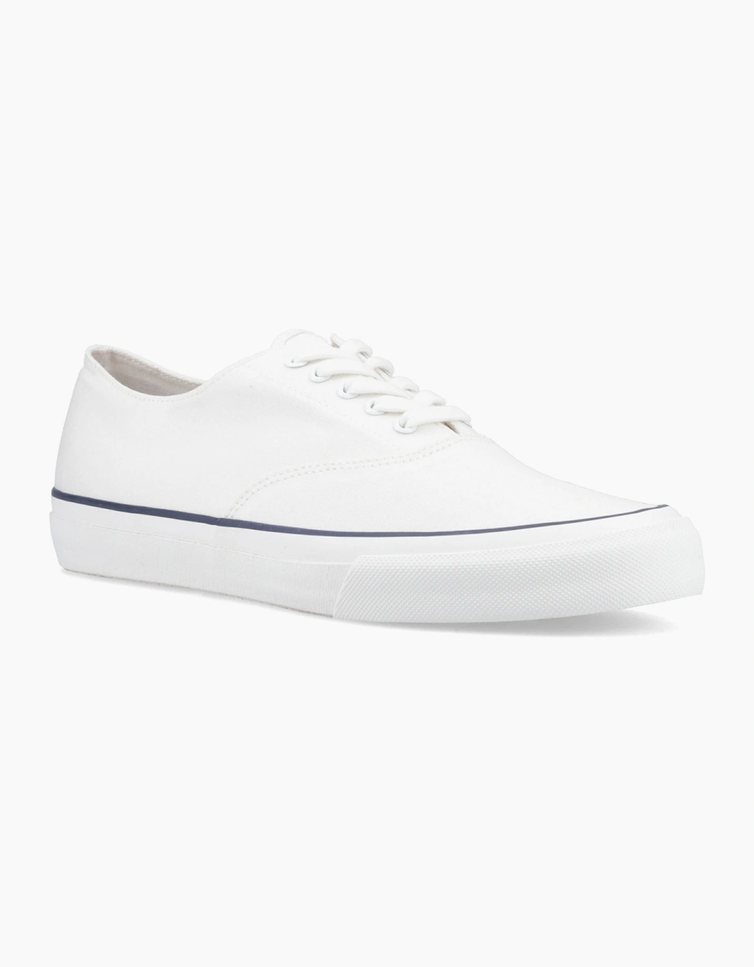 Sperry CVO Reissue Textile Men's White Trainers, 5 of 4