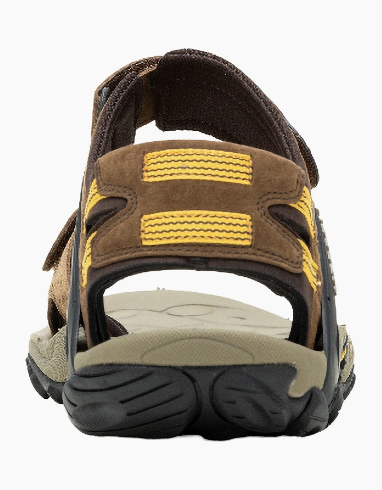 Kahuna III Suede Men's Espresso Sandals