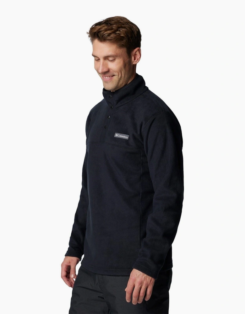 Steens Mountain Half Snap II Men's Black Fleece Jacket