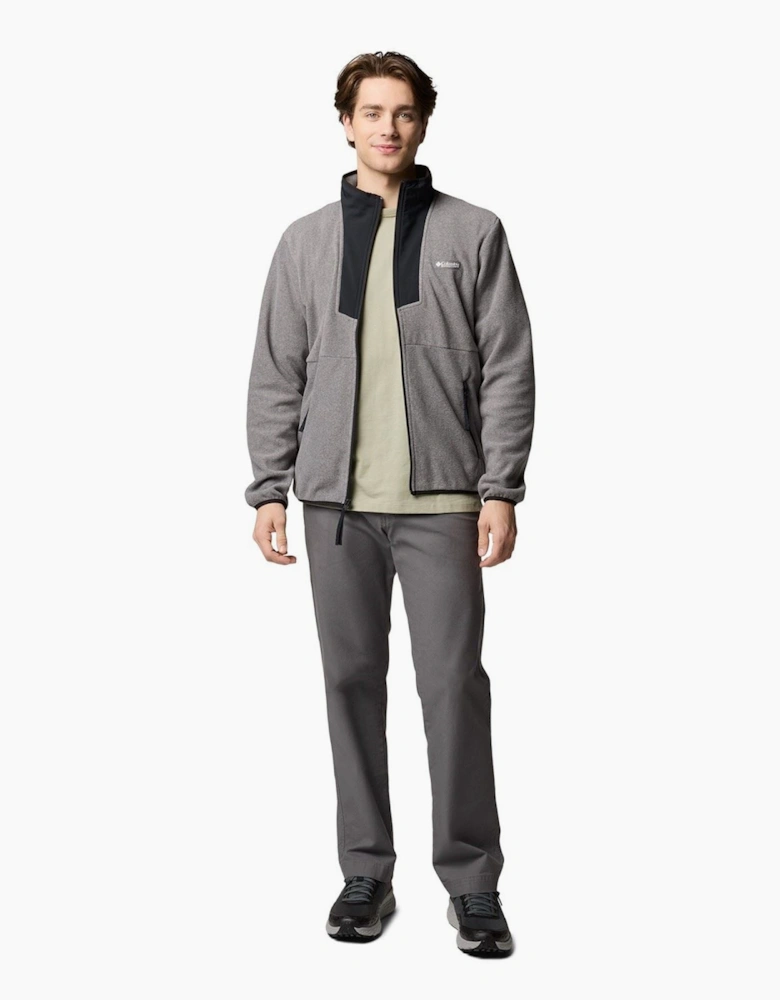 Sequoia Grove Full Zip Men's Grey Fleece Jacket