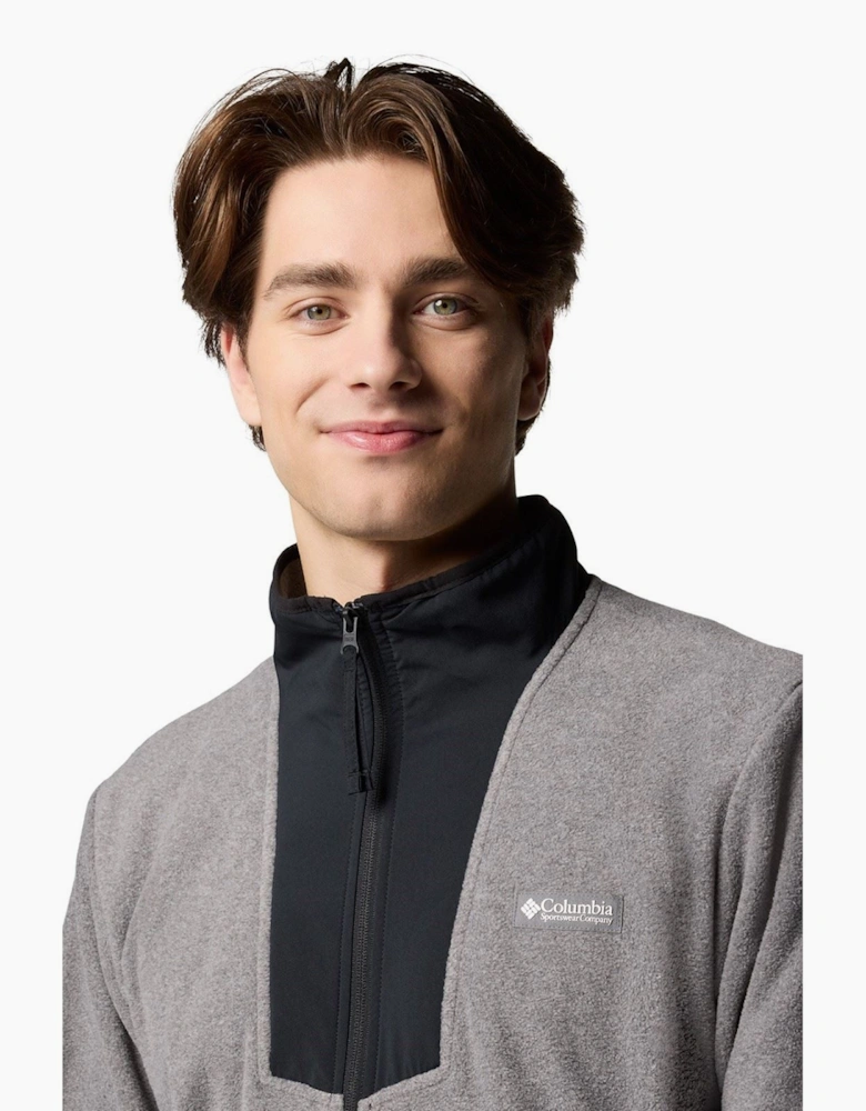Sequoia Grove Full Zip Men's Grey Fleece Jacket