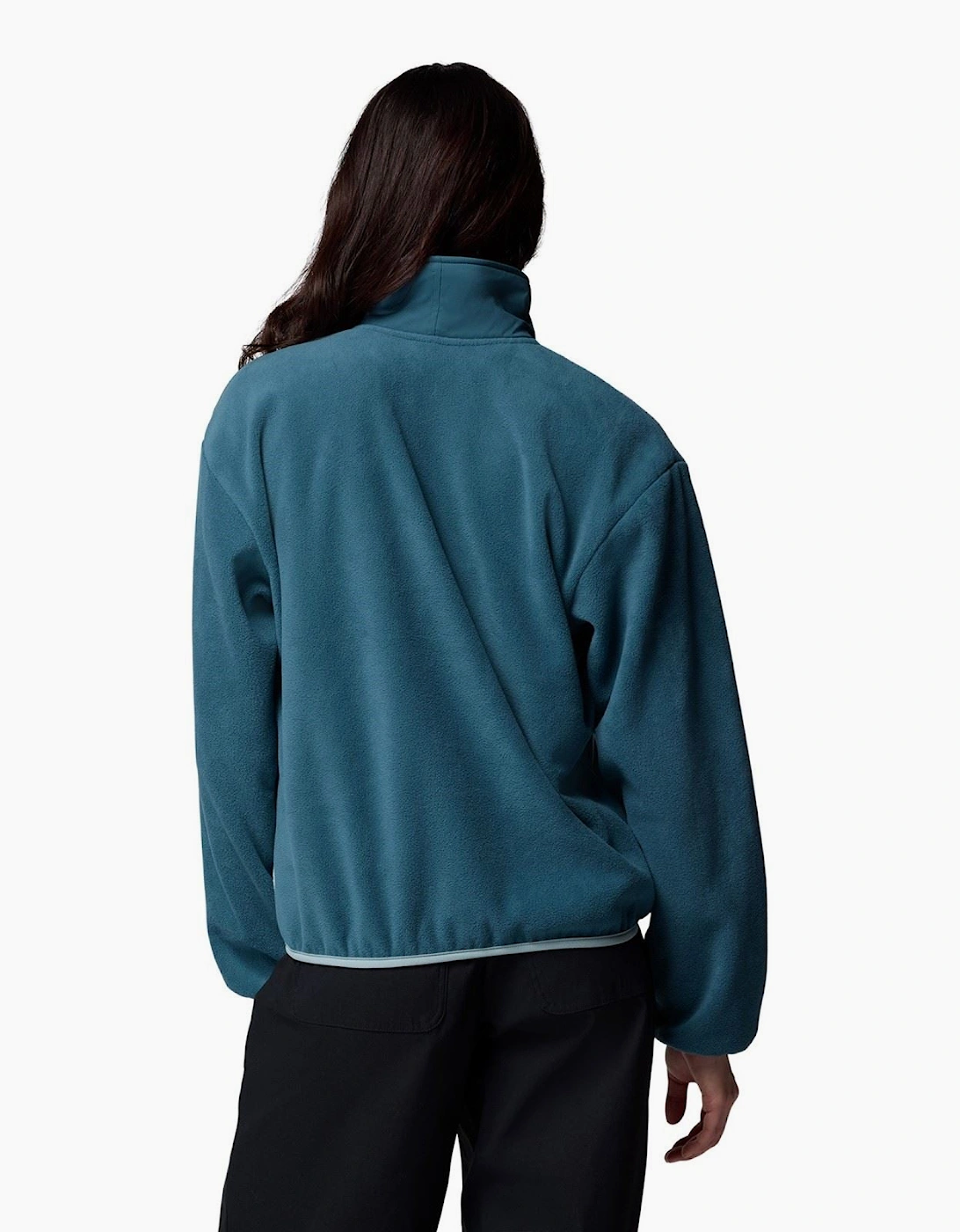 Sequoia Grove 1/2 Zip Women's Blue Fleece Jackets