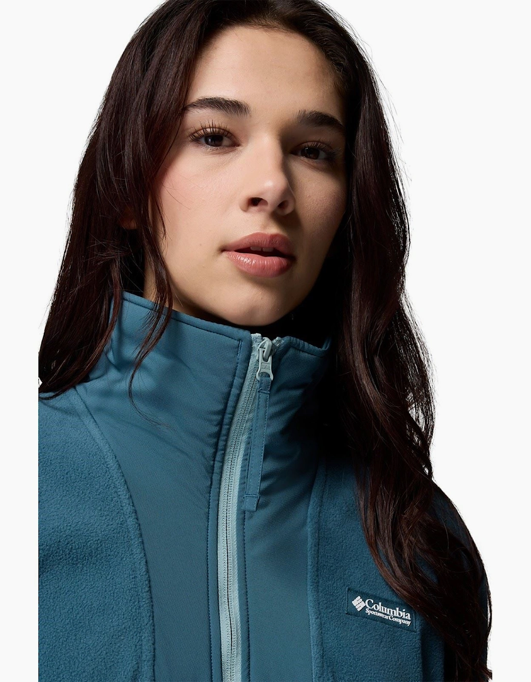 Sequoia Grove 1/2 Zip Women's Blue Fleece Jackets