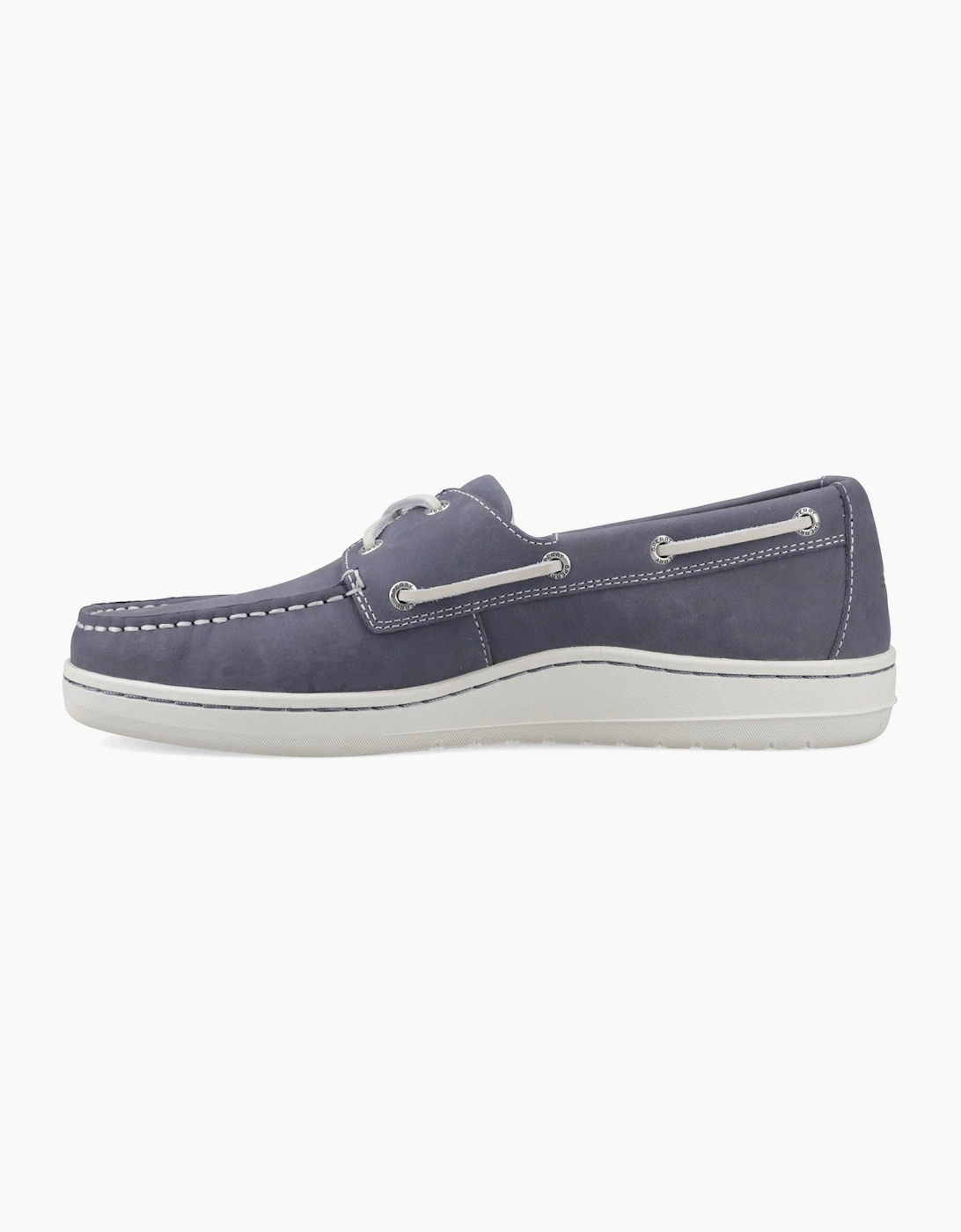 Sperry Strake 2-Eye Boat Leather Men's Navy Boat Shoes