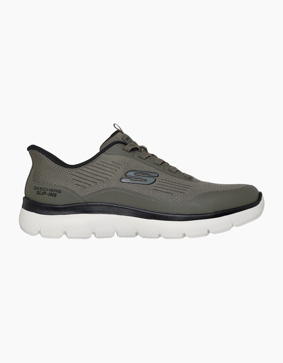 Summits Leyter Textile Men's Olive/Black Trainers