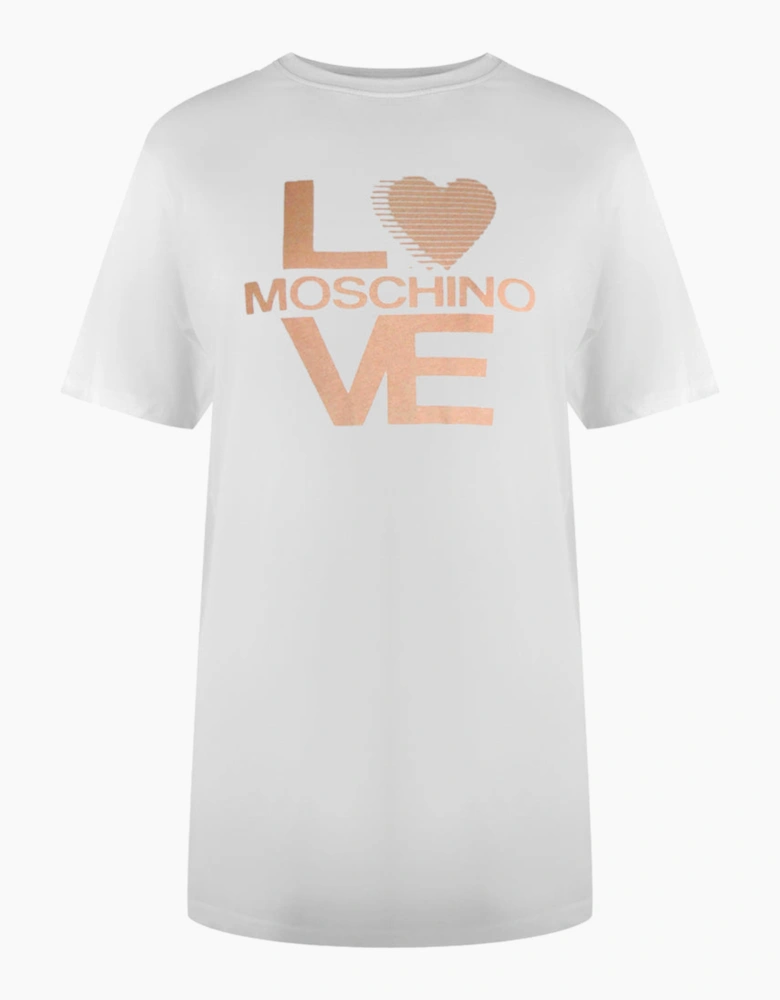 Bold Logo White T-Shirt
