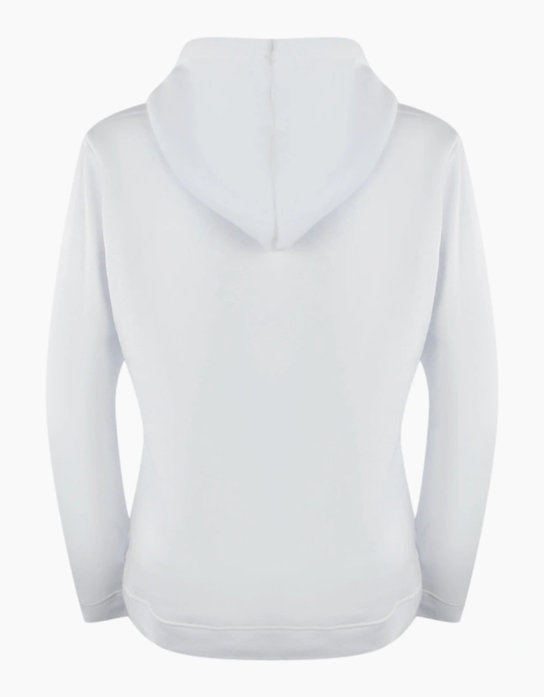 Jumble Logo White Hoodie