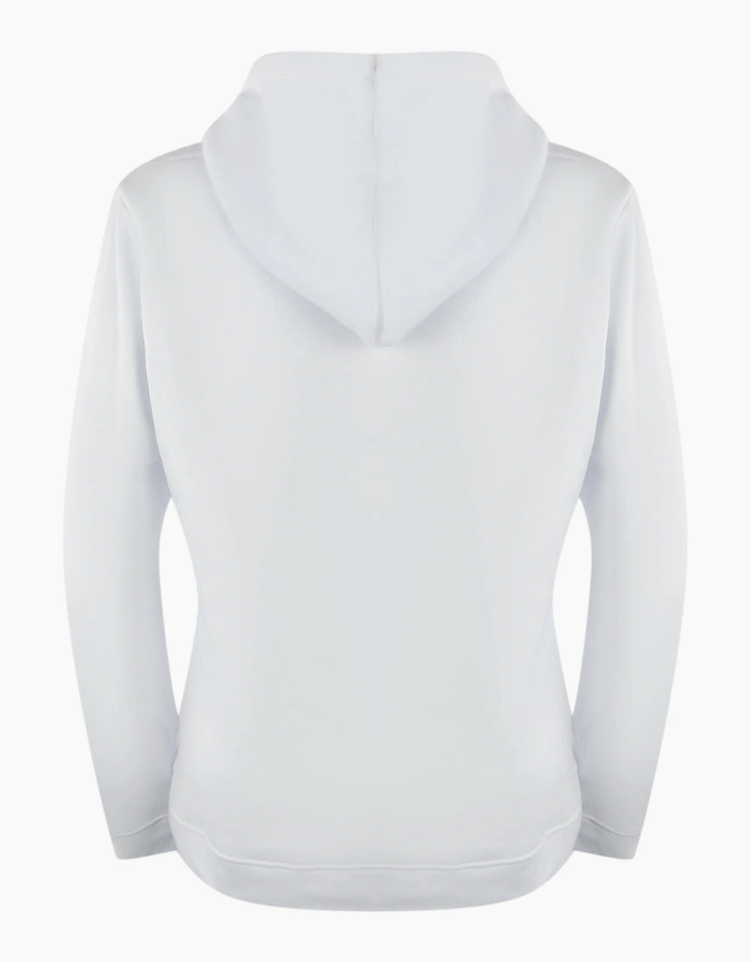 Jumble Logo White Hoodie