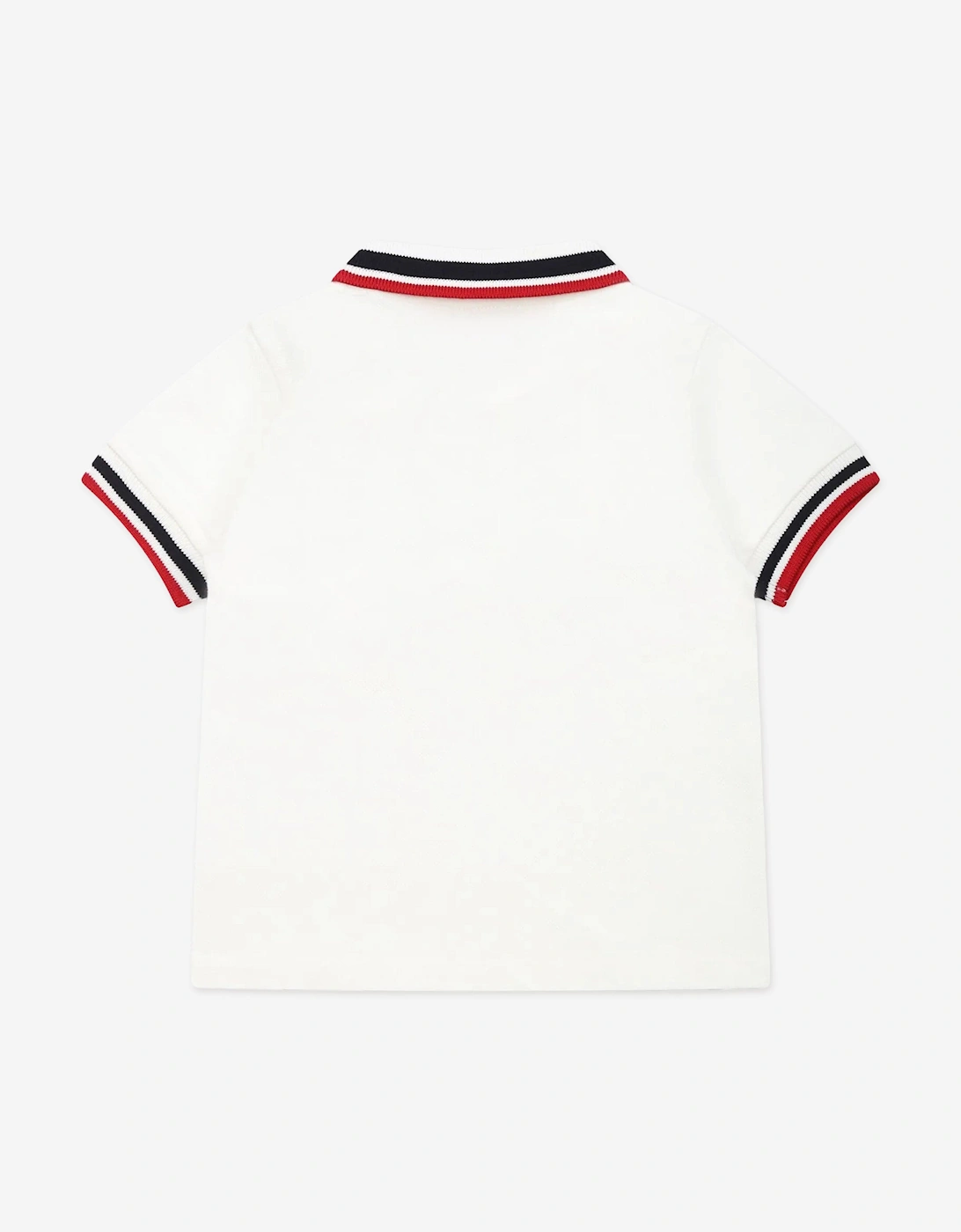 Enfant Baby Boys Logo Polo Shirt in White